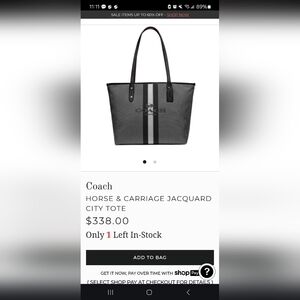 Coach Tote bag